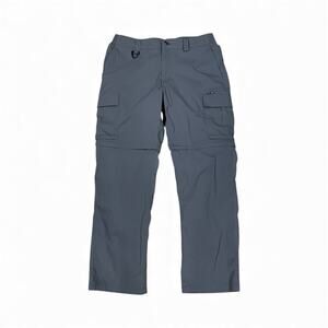 FREE SOLDIER Men's Outdoor Convertible Hiking Pants/ Shorts Gray 32x30